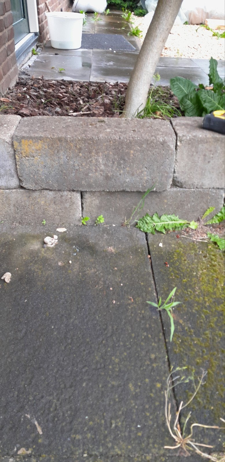 Stapelblokken 100 stuks  40 x 15 x 15 cm, Tuin en Terras, Ophalen, Gebruikt