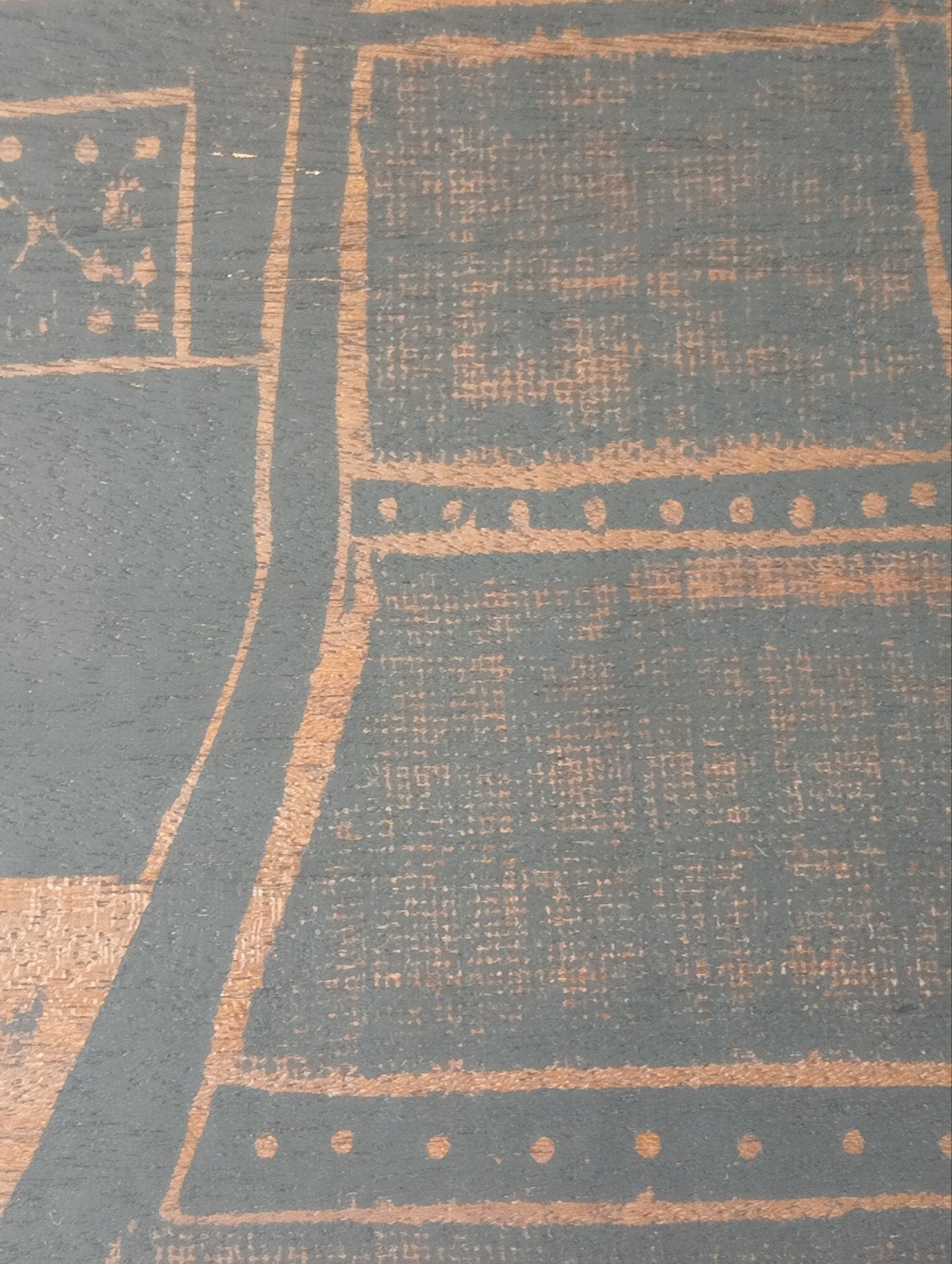 Lucio Munoz Houtgrafiek - Abstracte Compositie (40x60cm), Ophalen of Verzenden, Houtsnede, Gesigneerd, 1950 - 1999