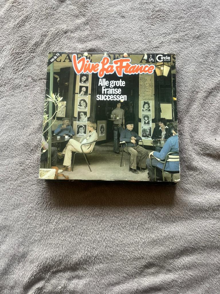 Vive la France - Alle Grote Franse Successen LP Boxset 1-6, Ophalen of Verzenden, Gebruikt