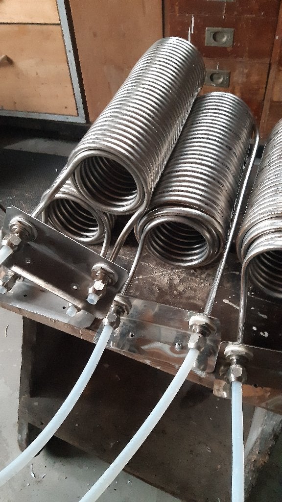 koelspiraal rvs zwembadverwarming gamko koelspiraal rvs, Witgoed en Apparatuur, Ophalen, Zo goed als nieuw, Overige merken