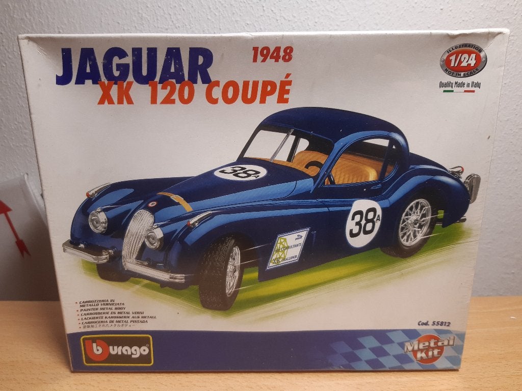 Bburago  kit Jaguar, Hobby en Vrije tijd, Ophalen of Verzenden, Nieuw, Auto, Bburago