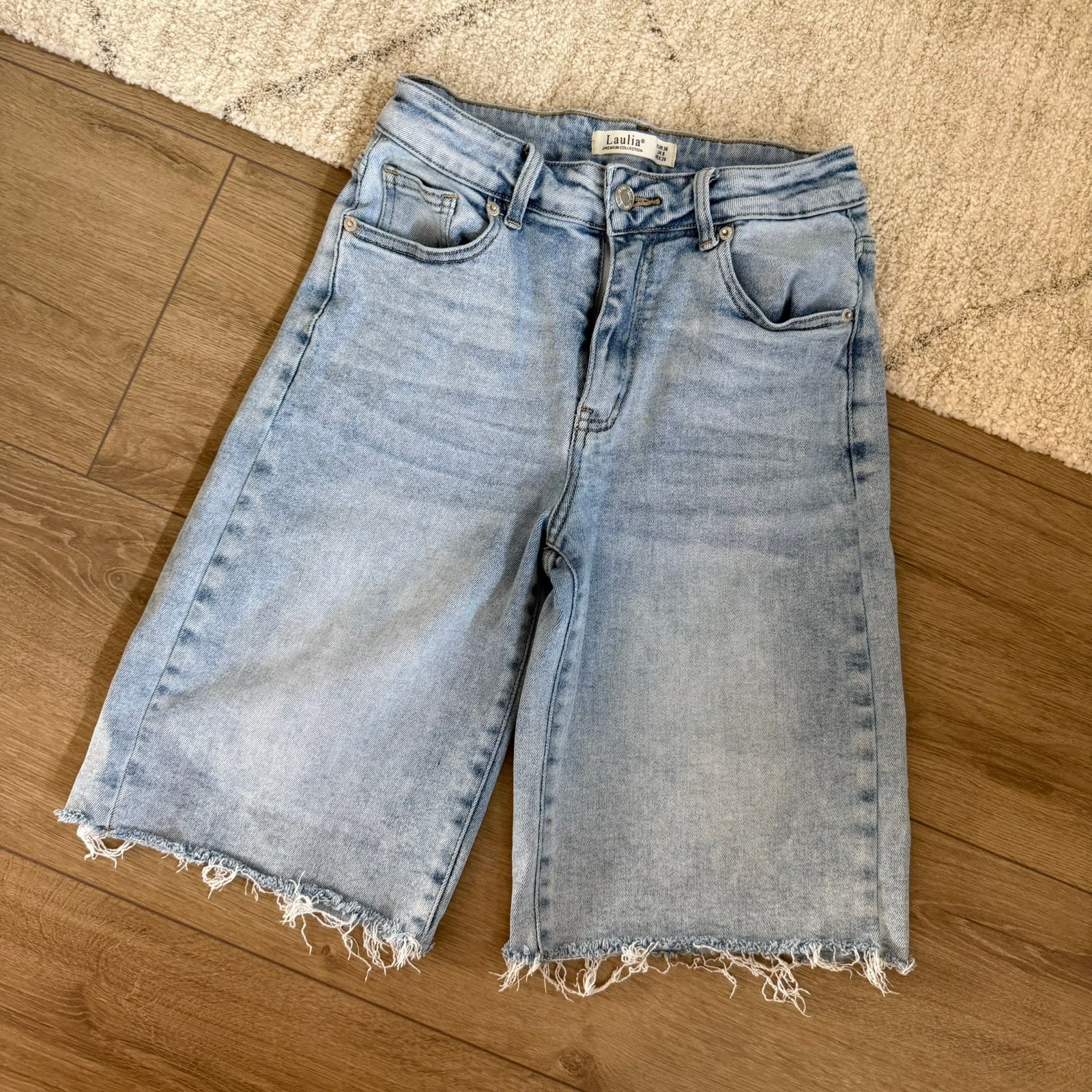 Laulia broek maat 36/S, Ophalen of Verzenden, Zo goed als nieuw, Blauw, W28 - W29 (confectie 36)