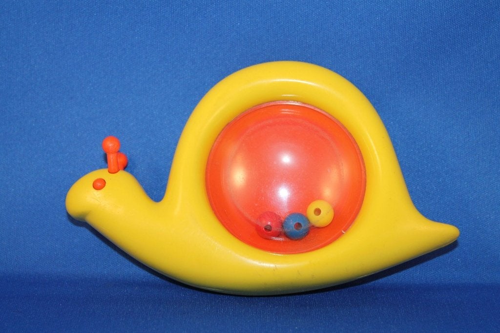 Ambi Toys Slak rammelaar. K5, Tweedehands verkoop, Tweedehands verkoop, Gebruikt, Ophalen of Verzenden
