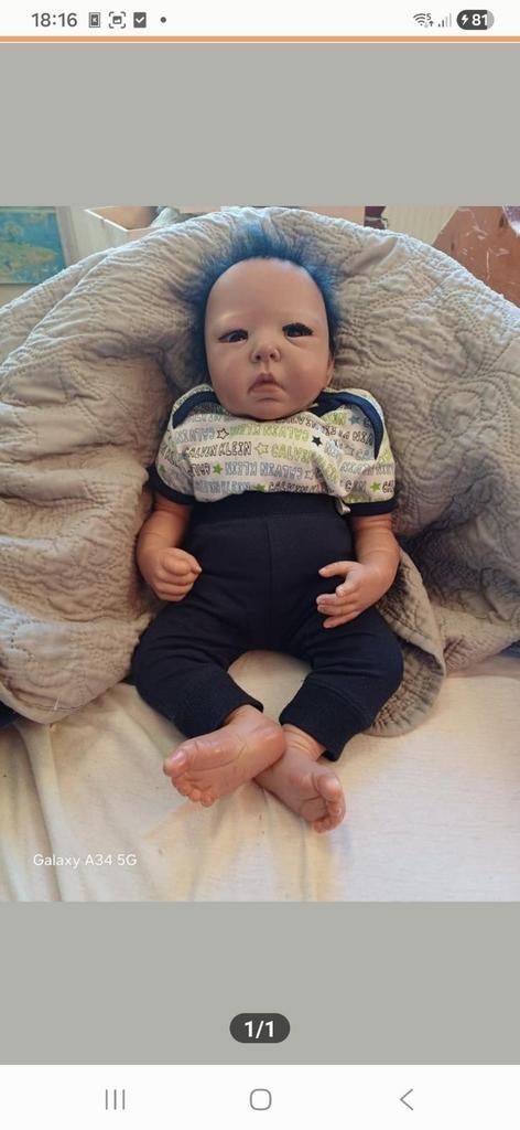 Reborn baby, Ophalen, Overige kleuren, Trouwpak