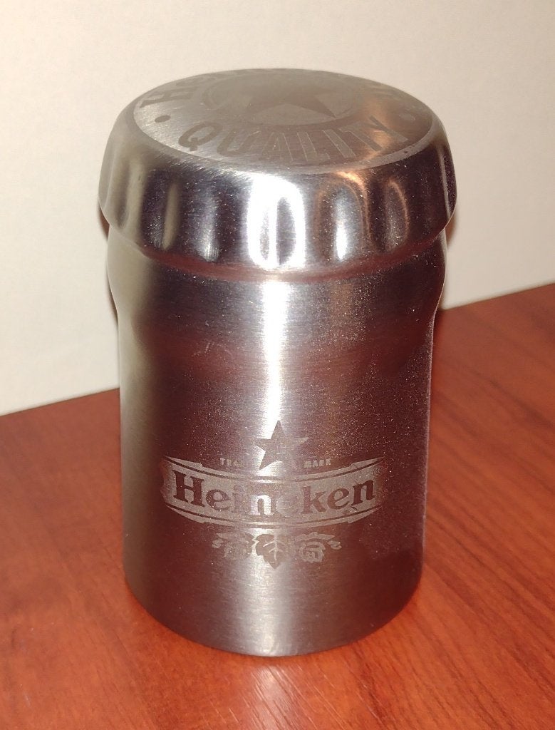 Heineken Kroonkurk Opener Metaal. (A), Ophalen of Verzenden, Gebruikt, Flesopener, Heineken