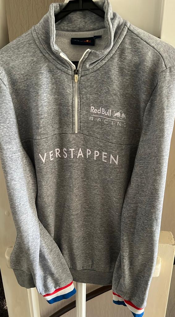 Herentrui Max Verstappen- RedBull Racing. Maat M, Ophalen of Verzenden, Zo goed als nieuw, Maat 52/54 (L), Grijs