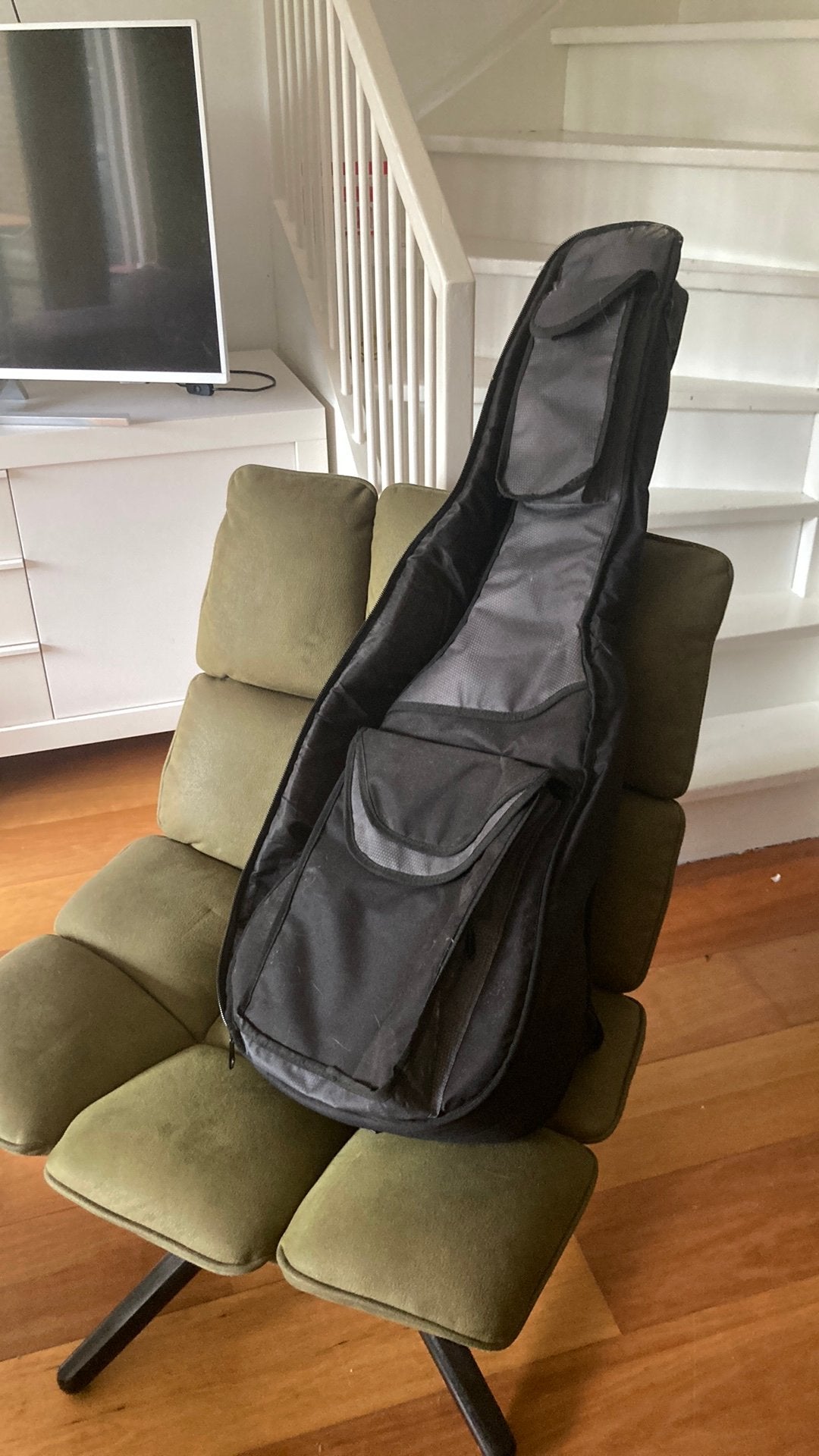 Gitaartas gitaarhoes, prima staat, Ophalen, Gebruikt, Minder dan 50 cm