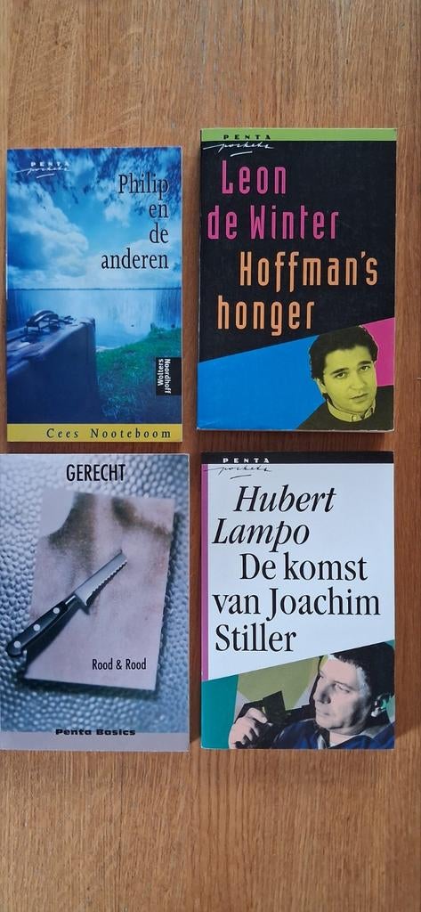 Boekenpakket: 4x Penta Pockets samen voor 6.-, Ophalen of Verzenden, Zo goed als nieuw