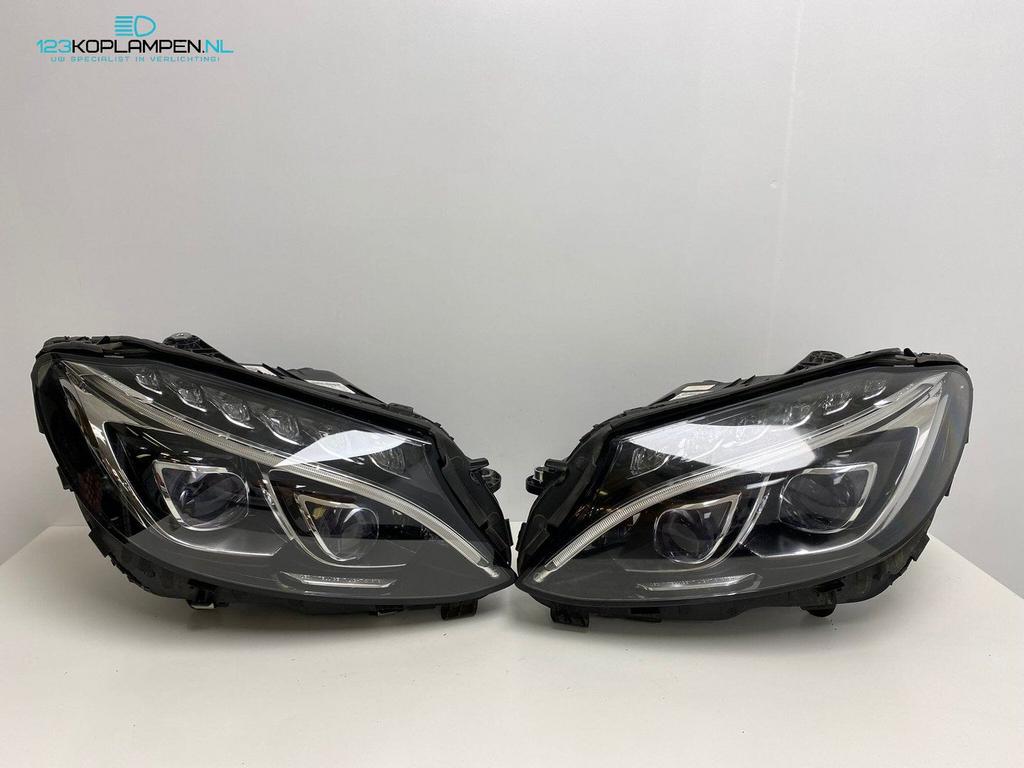 (VR) Mercedes W205 C Klasse Full Led ILS koplamp links recht
