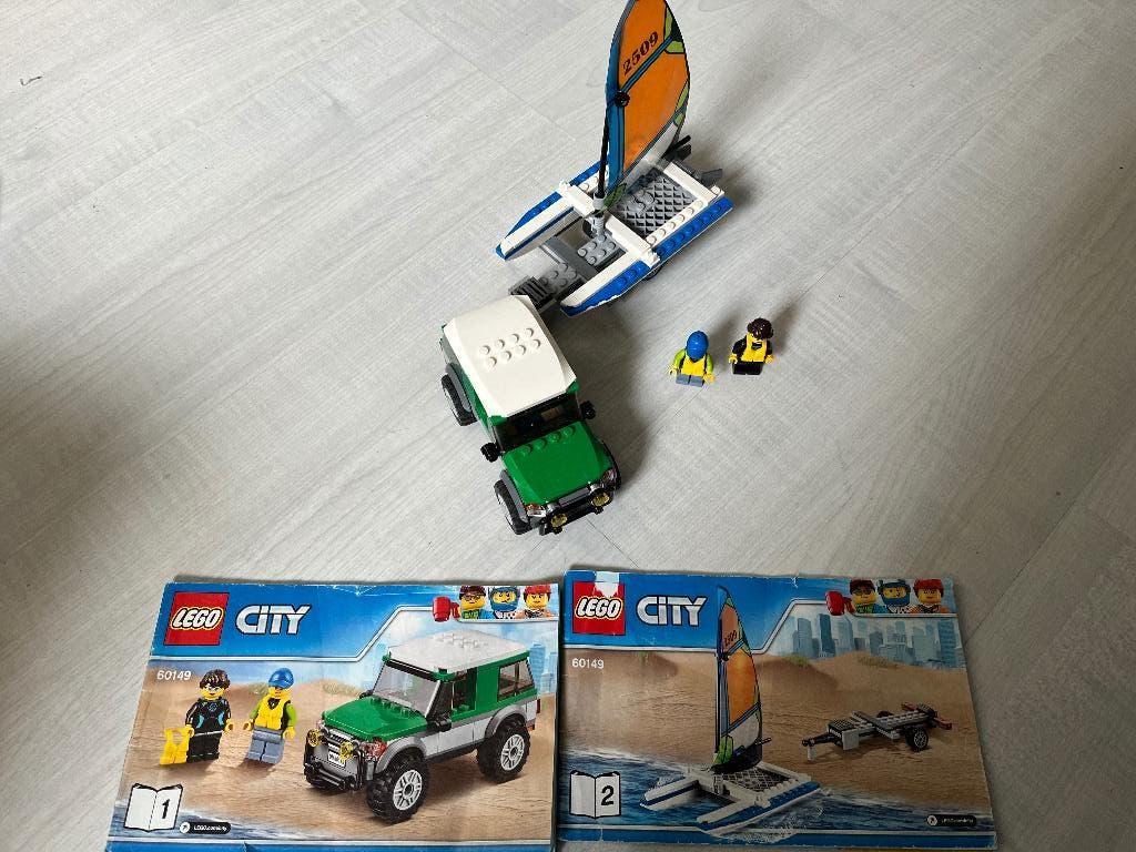 Lego 60149 met catamaran, Lego, Ophalen of Verzenden, Complete set, City