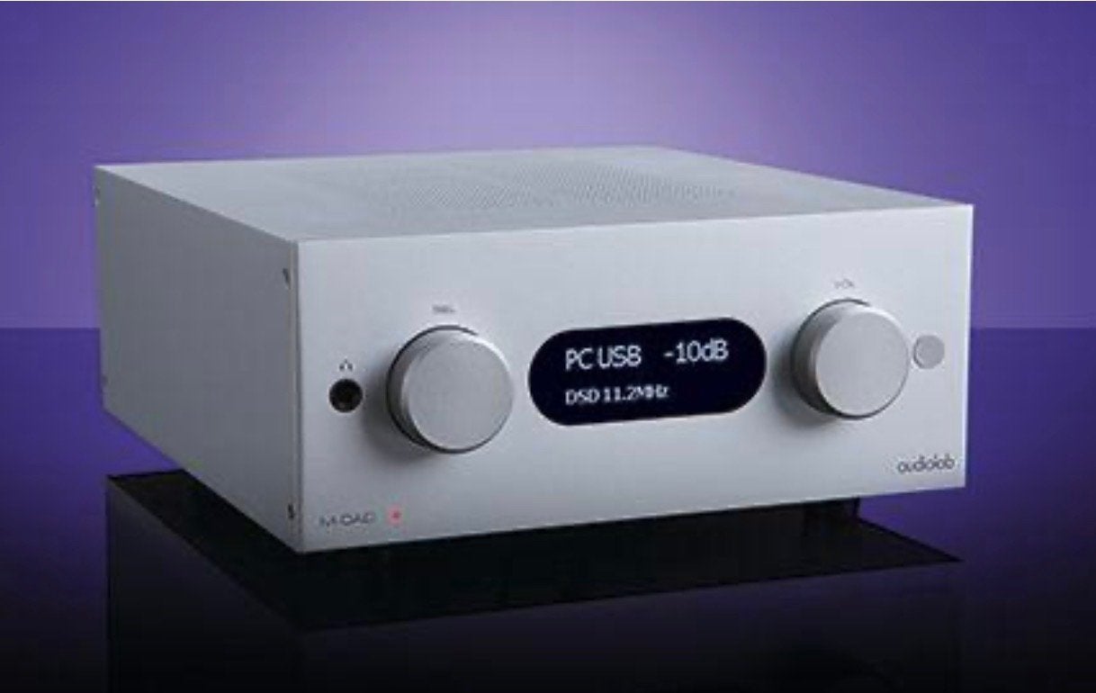 Audiolab M-DAC+ PRE-AMP Incl. afstandsbediening, Ophalen of Verzenden, Gebruikt