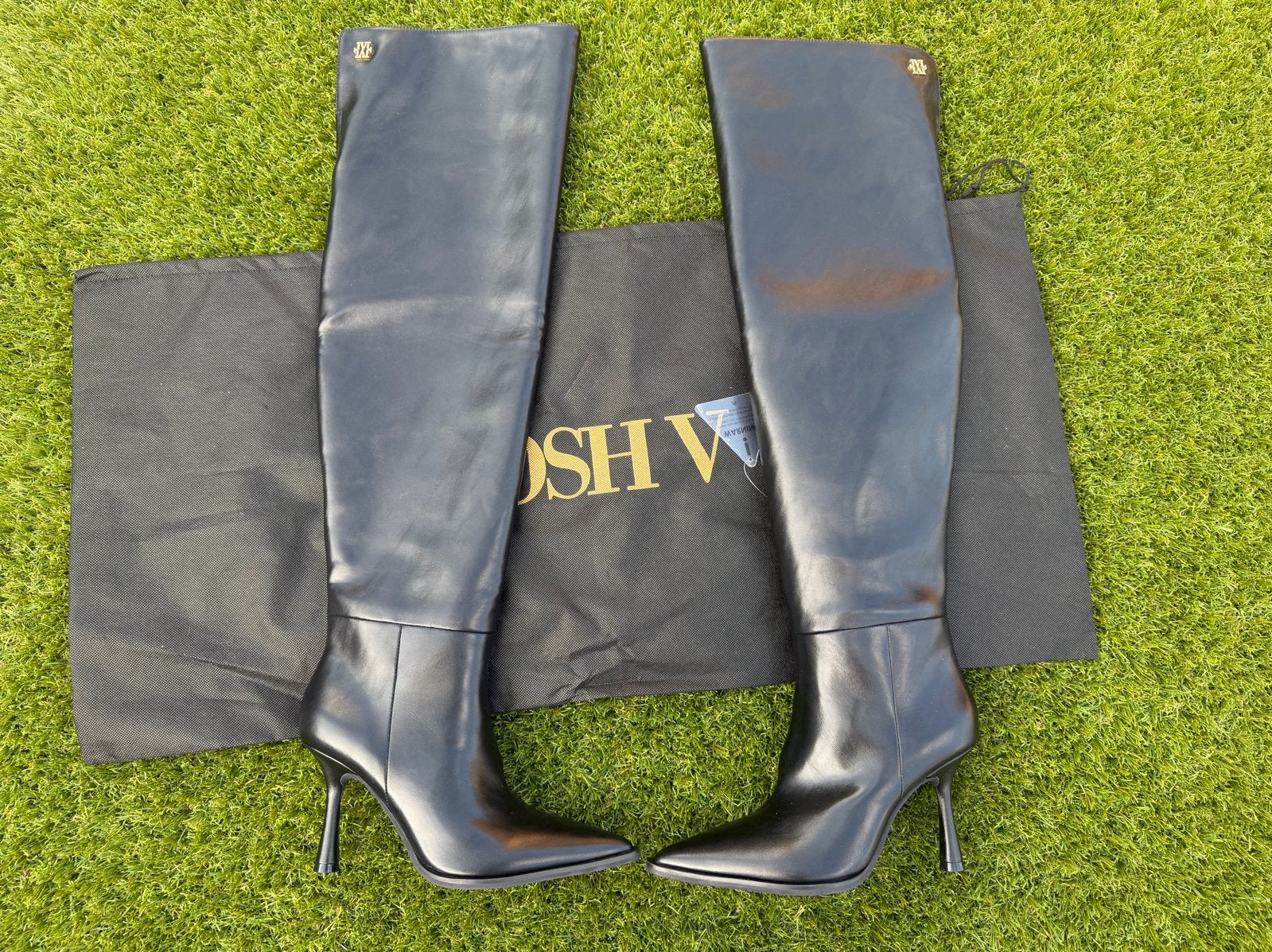 Nieuw! Josh V Marissa Overknee Laarzen Zwart Maat 40, Hoge laarzen, Zwart, Nieuw, Ophalen of Verzenden