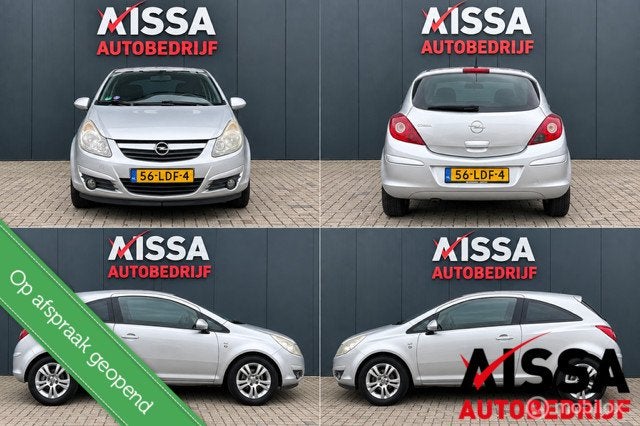 Opel Corsa 1.2-16V Cosmo Airco Cruise Elek Ramen Jaar APK N., Voorwielaandrijving, Euro 5, 1229 cc, Origineel Nederlands