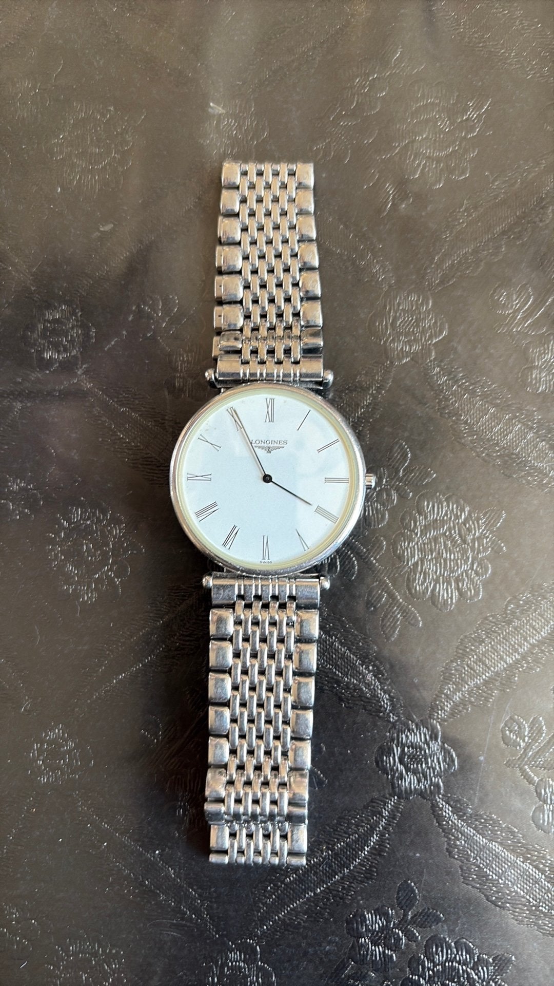 Mooie Longines horloge, Ophalen of Verzenden, Gebruikt, Staal, Overige merken