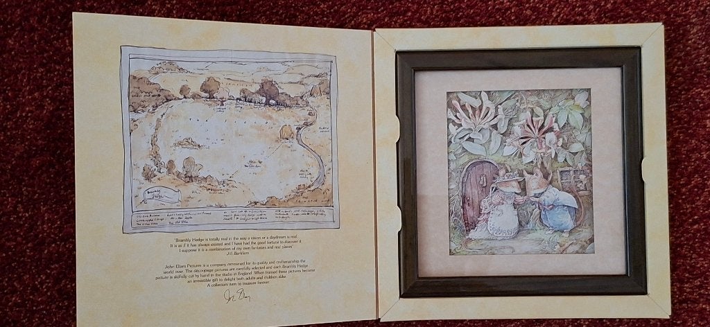 Brambly Hedge decoupage, Ophalen of Verzenden, Gebruikt, Overige materialen