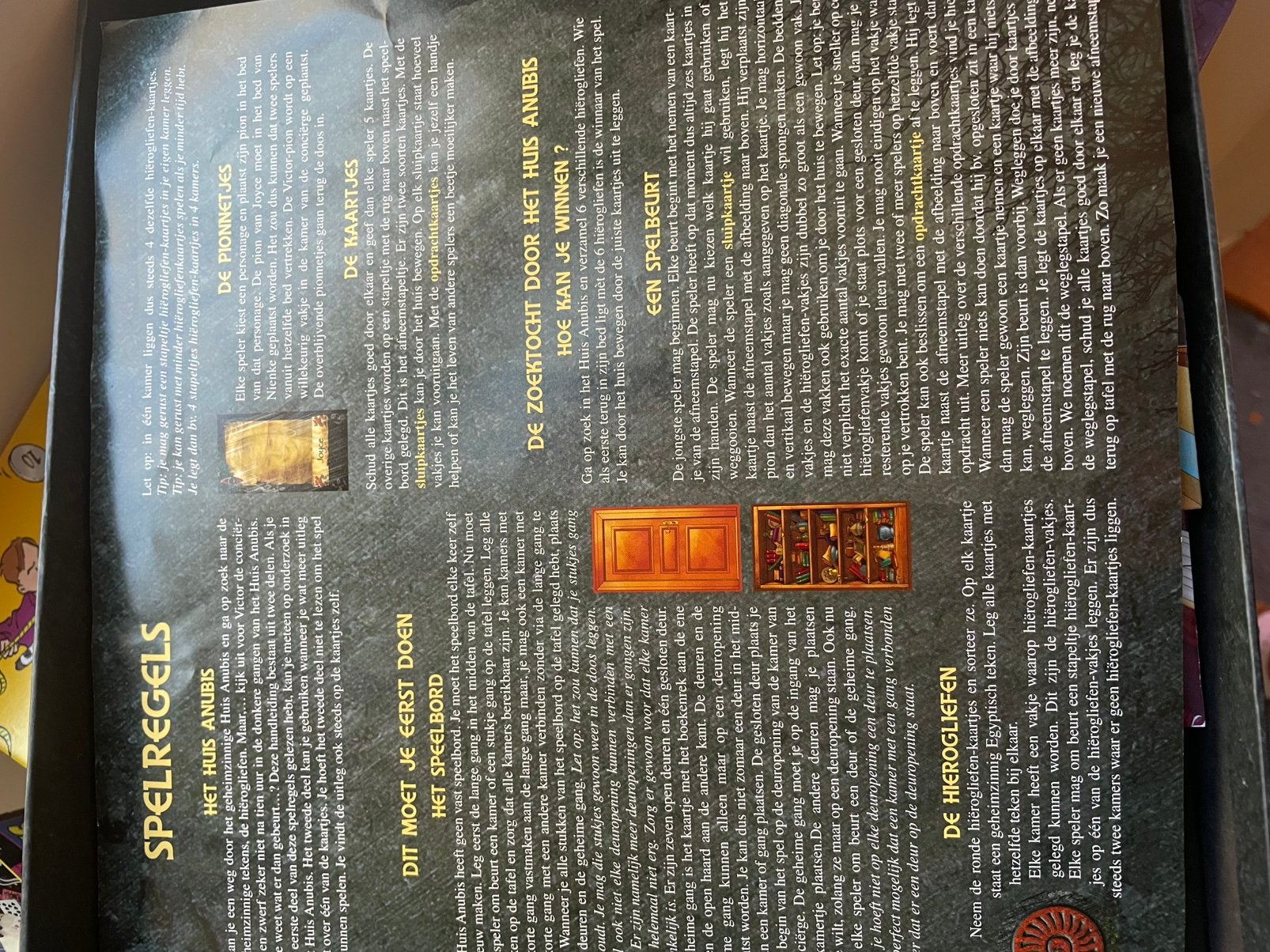 Het huis Anubis, Ophalen, Zo goed als nieuw