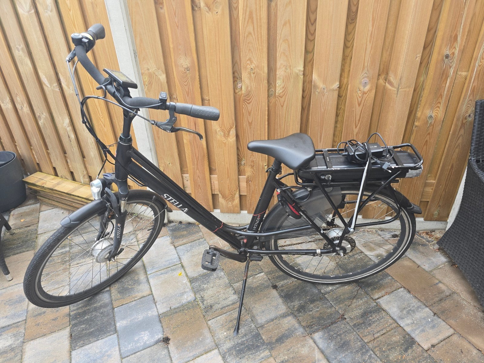 Stella Vicenza Nero Ebike voor onderdelen (incl. accu/lader), Ophalen, Gebruikt