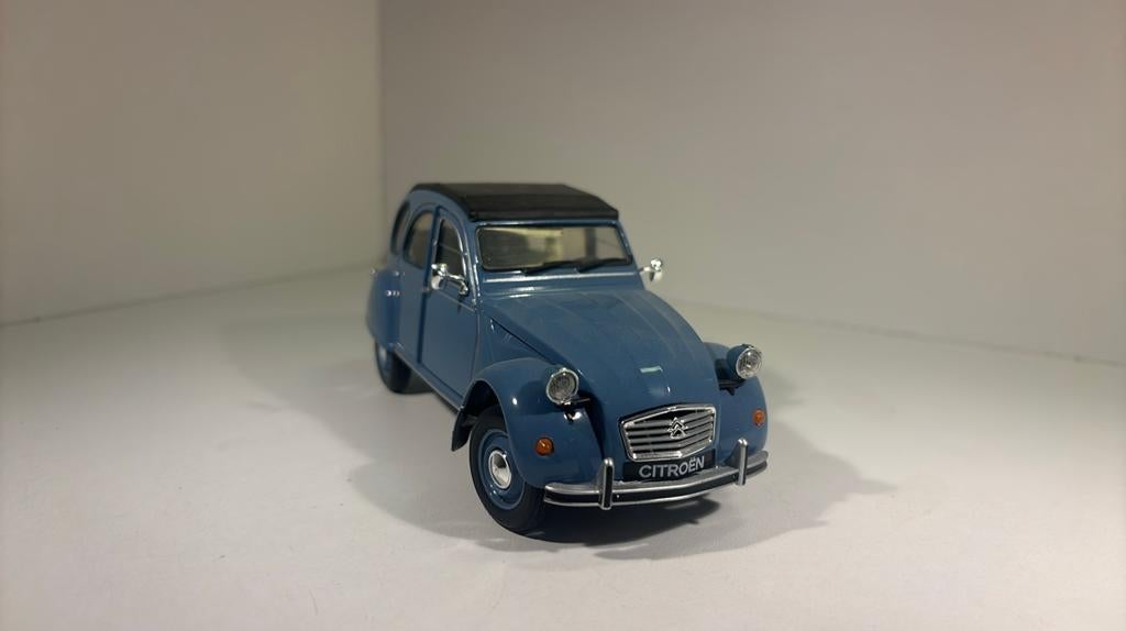 Citoen 2cv welly 1.24, Hobby en Vrije tijd, Modelauto's | 1:24, Ophalen of Verzenden, Welly, A, A