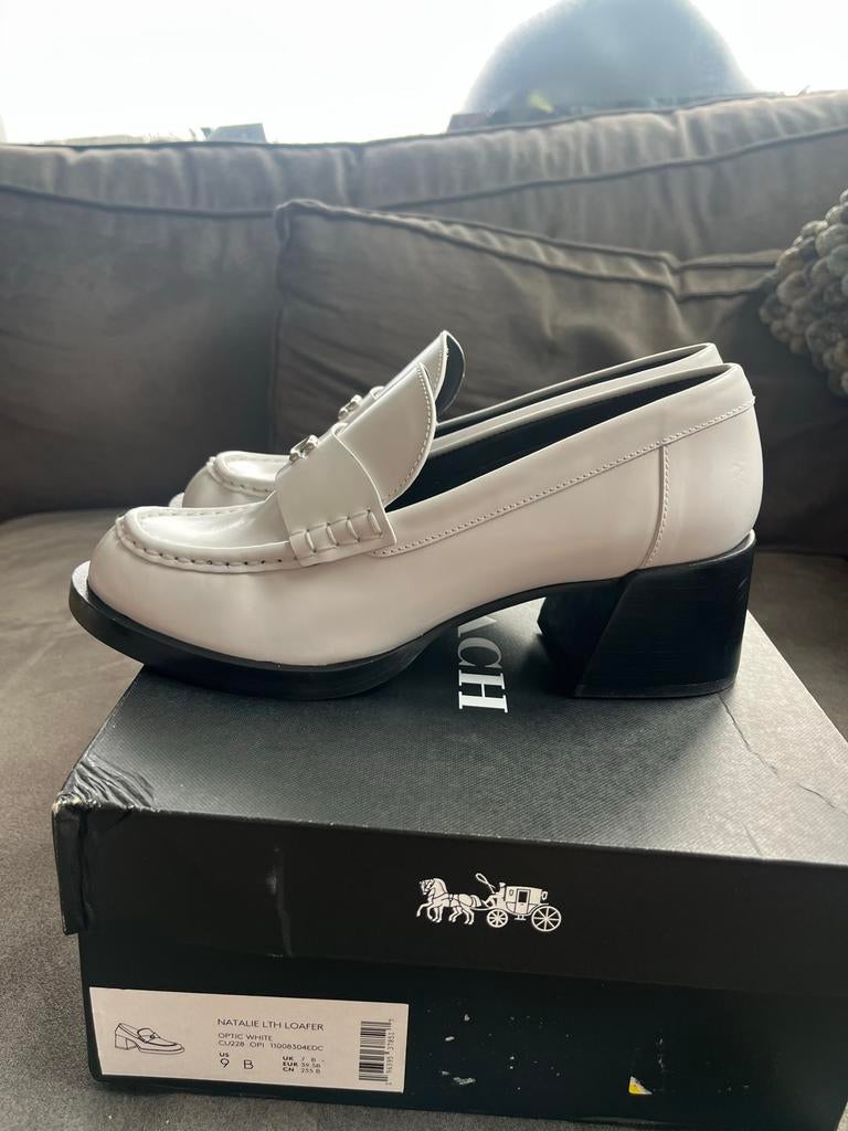 Coach Hakken Maat 39,5 - Nieuw met doos!, Kleding | Dames, Schoenen, Ophalen of Verzenden, Nieuw, Wit, Pumps