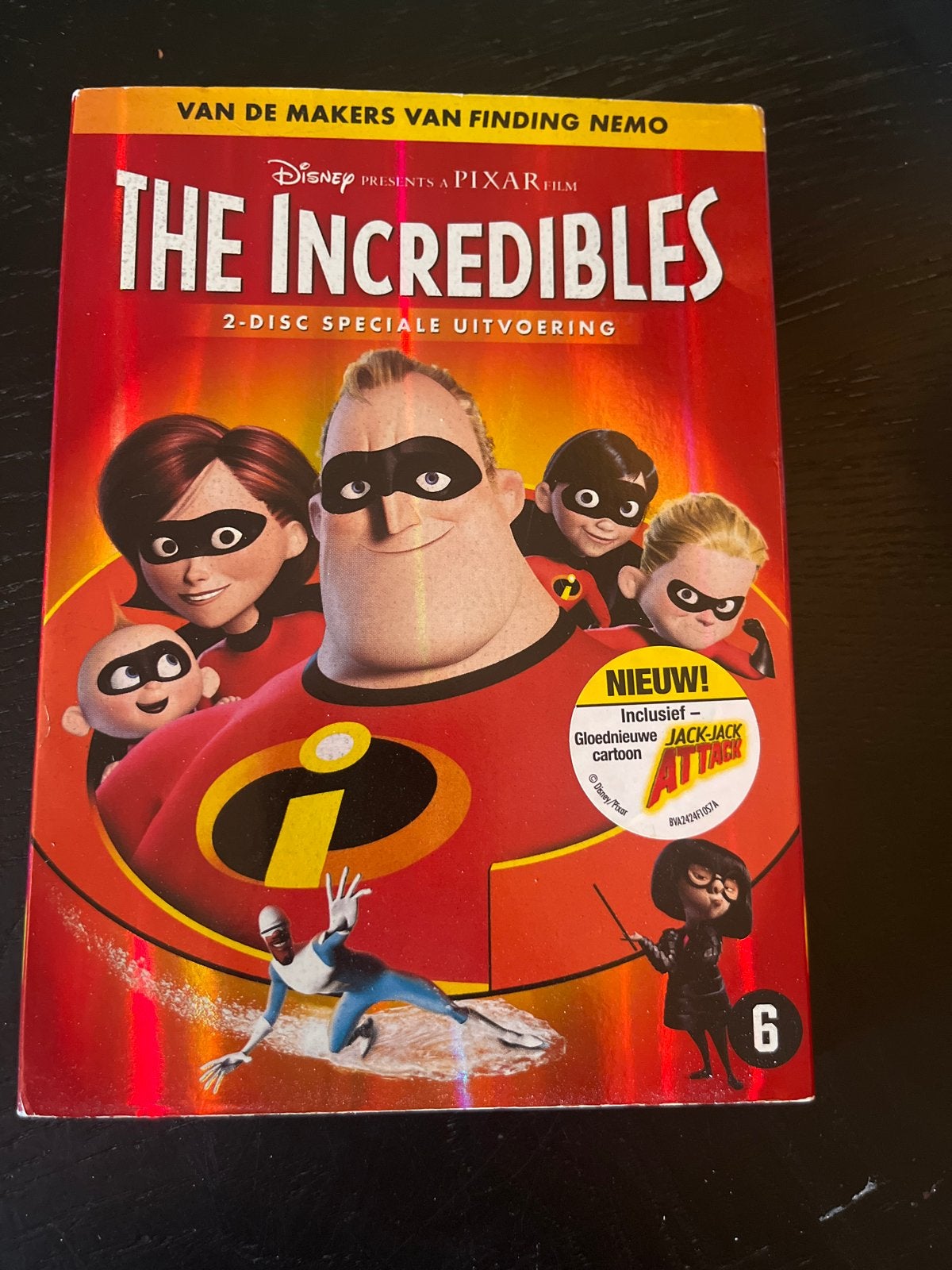 The Incredibles - 2-Disc Speciale Uitvoering DVD, Alle leeftijden, Ophalen of Verzenden, Zo goed als nieuw, Bonusmateriaal