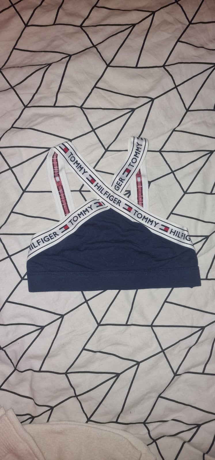Tommy Hilfiger Sportbeha - Comfortabel en Stijlvol, Blauw, Ophalen of Verzenden, Maat 36 (S), Tommy Hilfiger