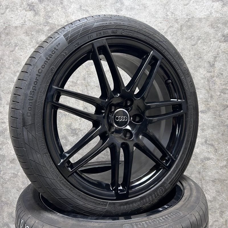 19  inch originele velgen + zomerbanden Audi A6 C7, 19 inch, Gebruikt, -, -