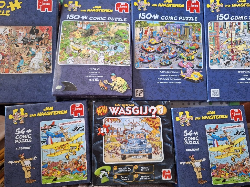 Jan van haasteren puzzeltjes, Ophalen, Minder dan 500 stukjes, Zo goed als nieuw, Legpuzzel
