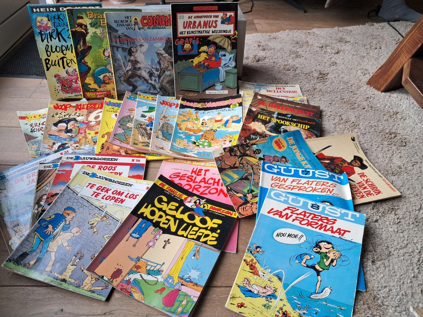 Grote collectie Suske en Wiske en andere stripboeken, Meerdere stripboeken, Ophalen, Gelezen