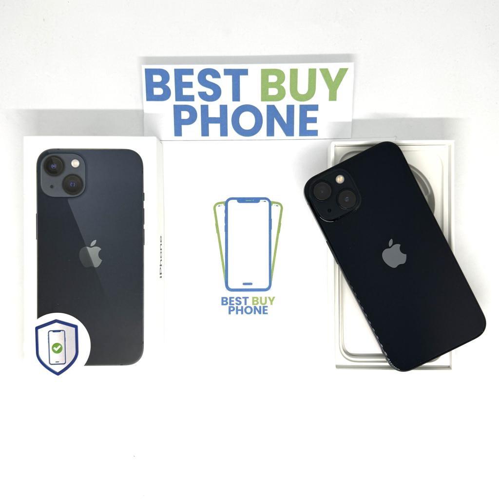iPhone 13 128GB zwart /97% batt /krasvrij glas /garantie, 97 %, 128 GB, Apple, Zwart