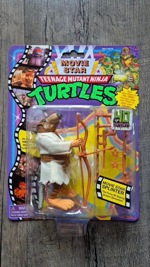 Teenage Mutant Ninja Turtles Movie Star Splinter, Verzenden, Nieuw
