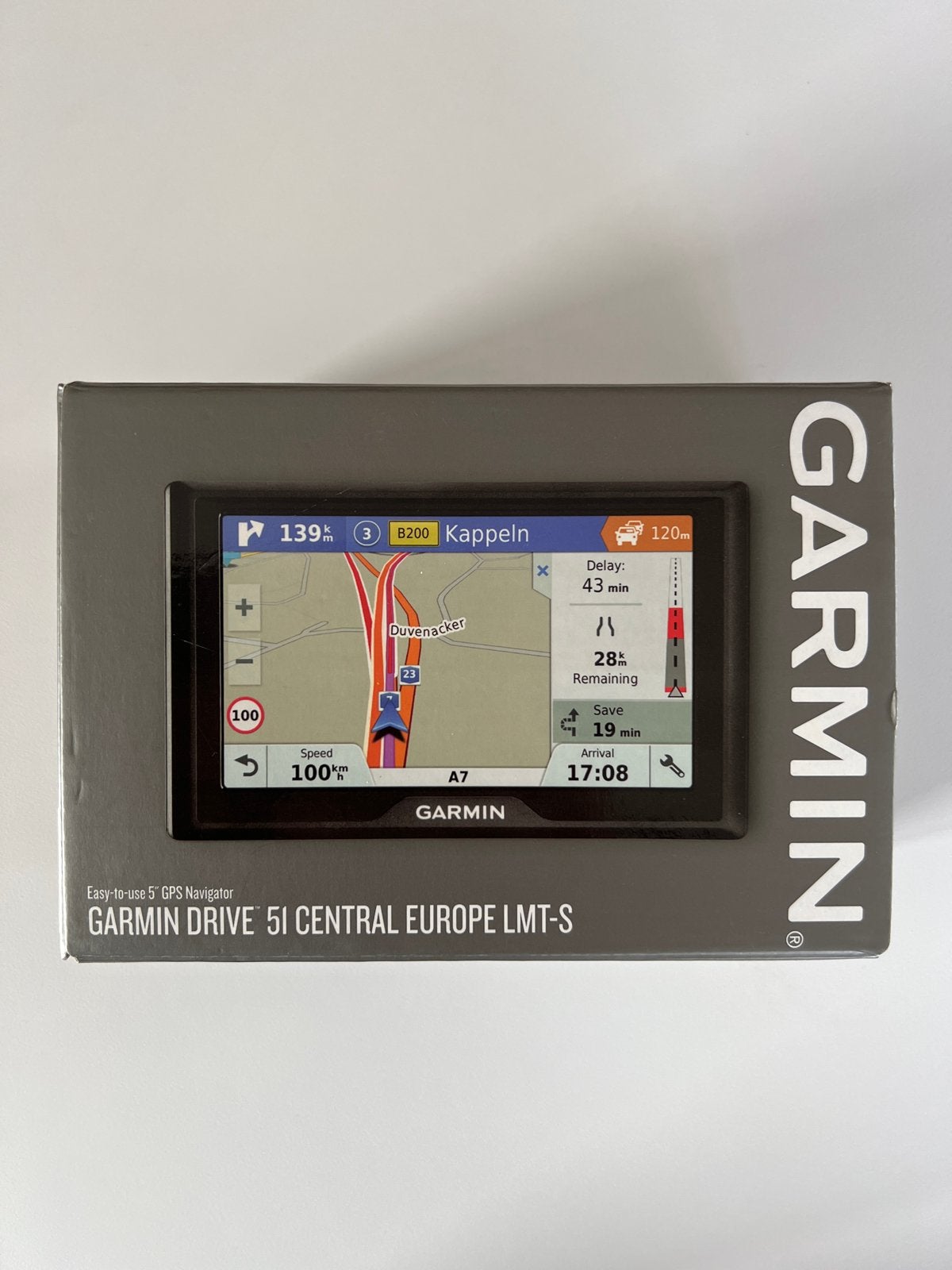 Garmin Drive 51 LMT-S GPS Navigatiesysteem, Ophalen of Verzenden, Zo goed als nieuw