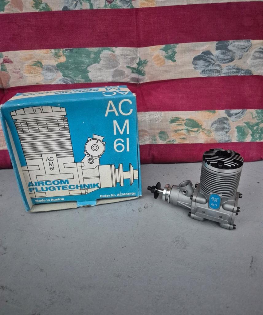 AC M61 brandstof motor voor rc NIEUW, Ophalen of Verzenden, Nieuw