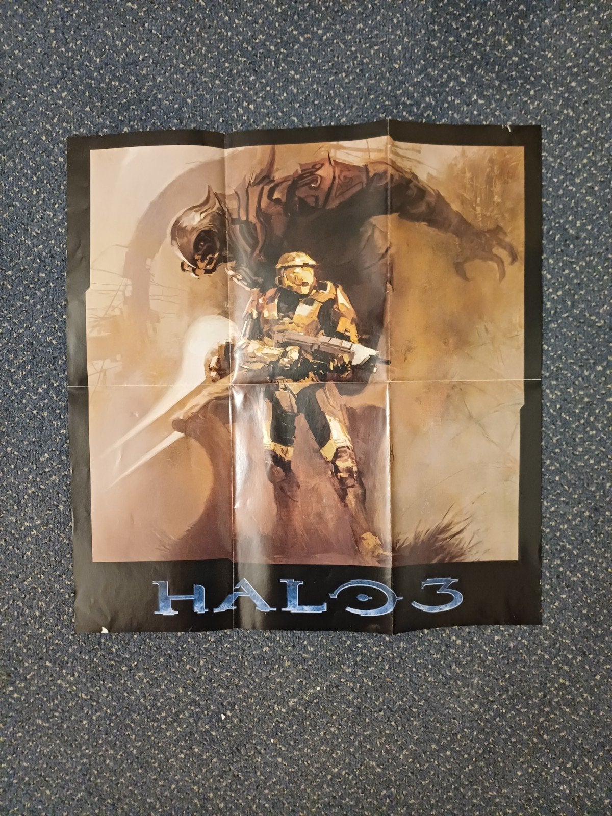 Halo 3 poster, Shooter, Ophalen of Verzenden, Zo goed als nieuw, 3 spelers of meer