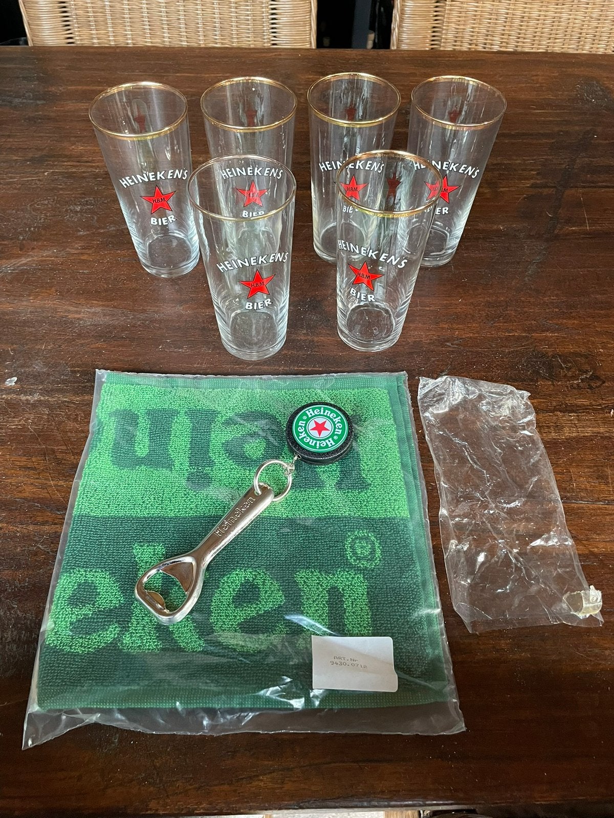 Heiniken items, Ophalen of Verzenden, Zo goed als nieuw, Overige typen