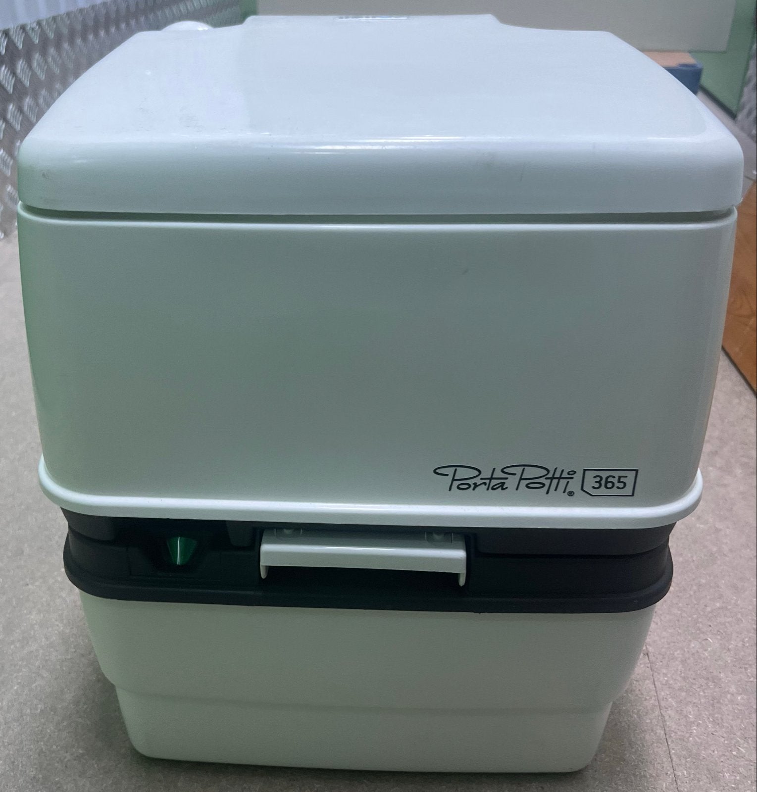 Porta Potti 365 - Draagbaar toilet voor camping/camper, Caravans en Kamperen, Ophalen, Gebruikt