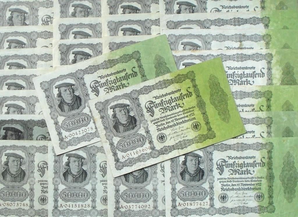 Duitsland lot met 30x 50.000 mark 1922, Ophalen of Verzenden, Duitsland
