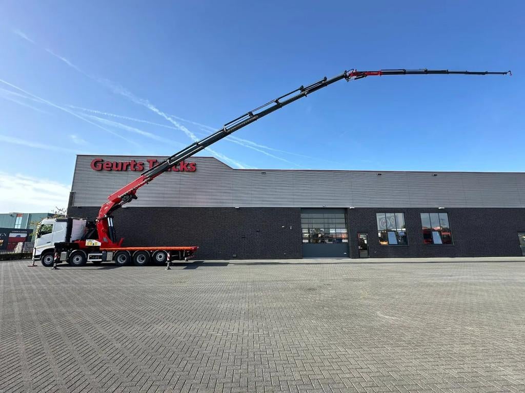 Volvo FH 540 10X4 + FASSI F1650RAL.2.28 + JIB L616L KRAAN/KR, Auto's, Automaat, Euro 6, Wit, Bedrijf