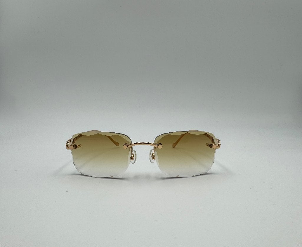 Cartier panter bril bruin, Overige merken, Bruin, Nieuw, Ophalen of Verzenden