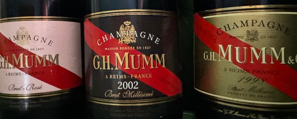 Champagne Mumm, Ophalen, Frankrijk, Nieuw, Champagne