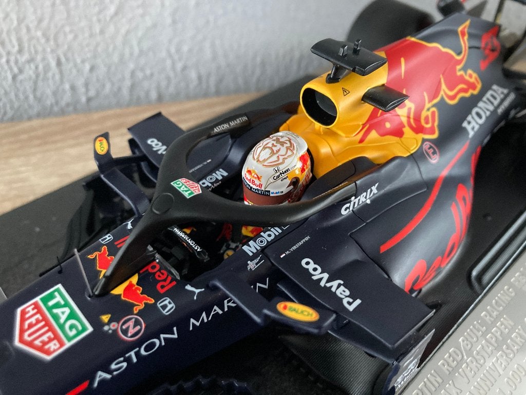 ✅ Max Verstappen 1:18 Winner 70th Anniversary 2020 editie 54, Verzamelen, Ophalen of Verzenden, Nieuw, Formule 1