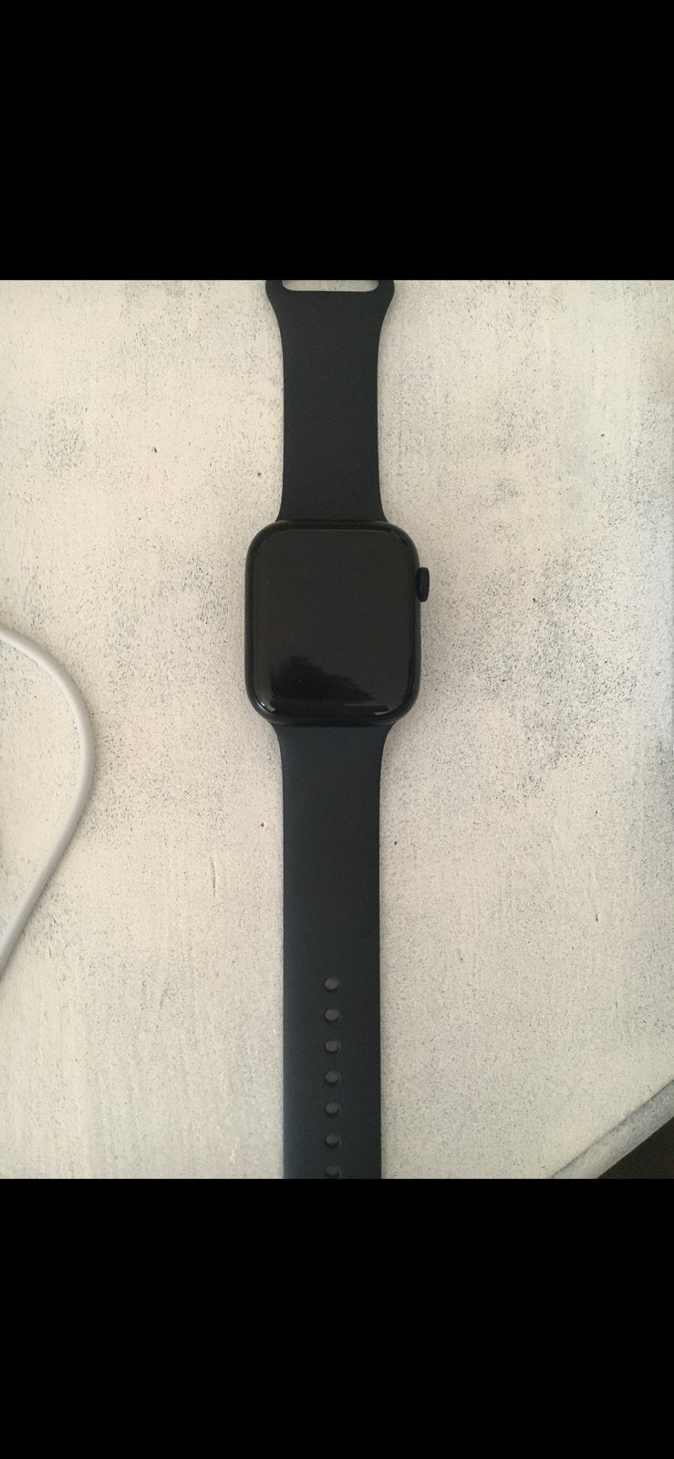 Apple watch 7 41 mm, Ophalen of Verzenden, Zo goed als nieuw, Zwart, IOS