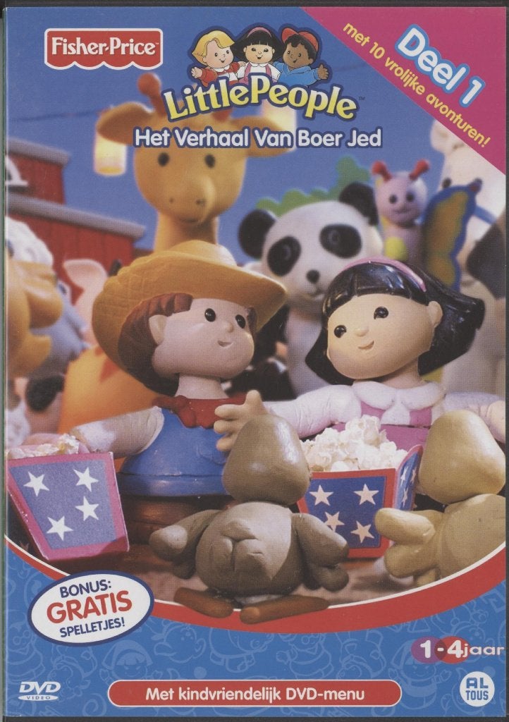51) Little People, deel 1; Het verhaal van Boer Jed, Gebruikt, Tekenfilm, Ophalen of Verzenden, Alle leeftijden