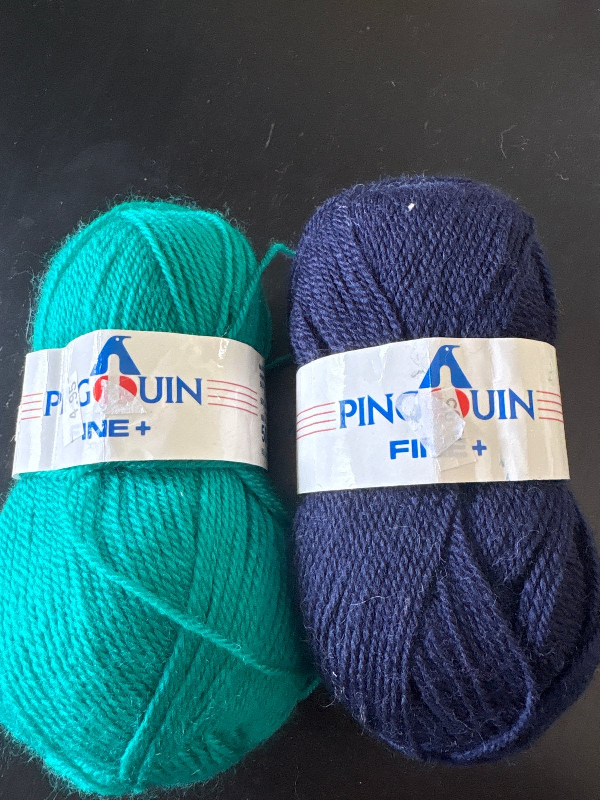 Pinguin Fine+ Wol/Acryl Garen - Groen & Donkerblauw, Ophalen, Nieuw, Breien of Haken, Wol of Garen