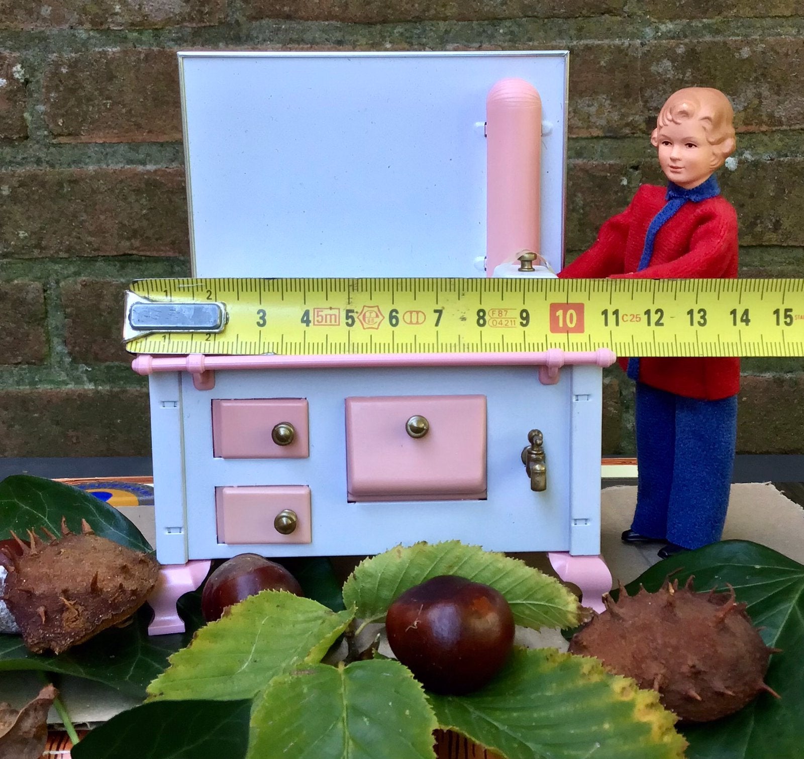 Fornuisje voor poppenhuis schaal 1:12, Ophalen of Verzenden, Nieuw, Poppenhuis