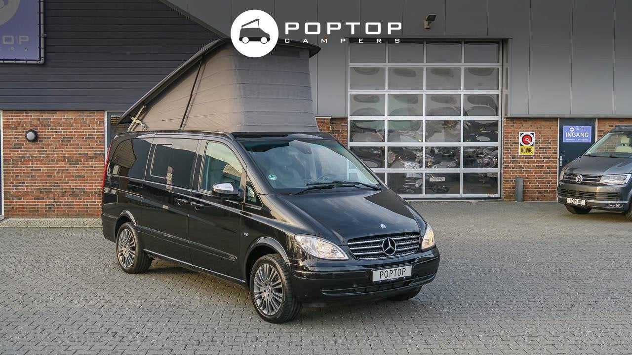Mercedes-Benz Viano Westfalia Marco Polo 6-zitter, Automaat, Buscamper of Camperbus, Mercedes-Benz, Bedrijf