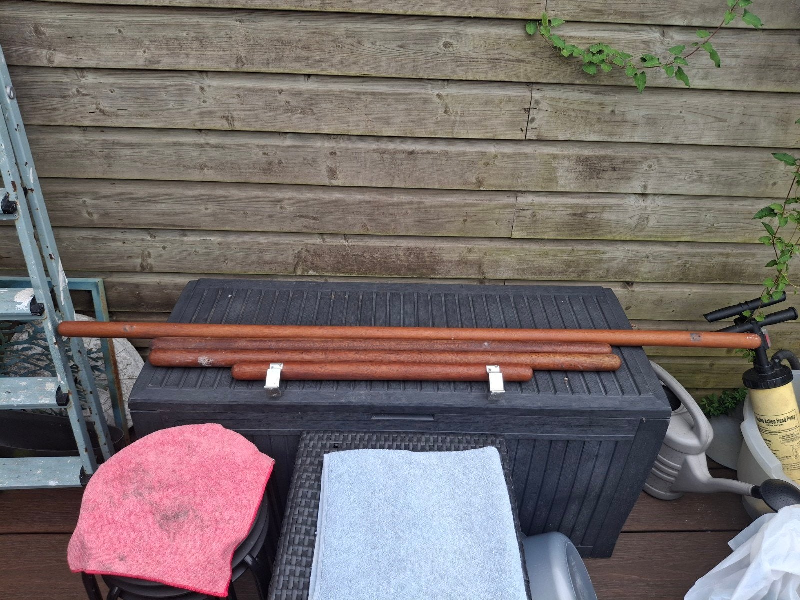 Trapleuning set: 1x65cm, 2x105cm, 1x165cm, Ophalen of Verzenden