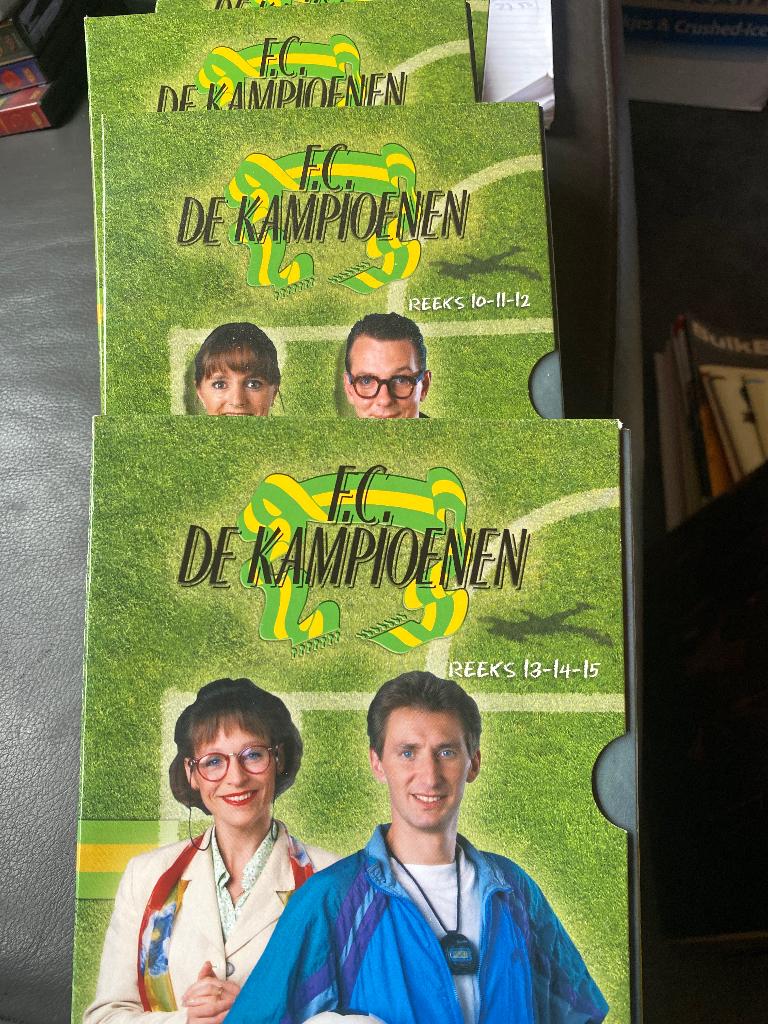 F.C. De Kampioenen Reeks 1t/m 15 ( 5 x 6 dvd box ), Alle leeftijden, Ophalen of Verzenden, Zo goed als nieuw, Komedie