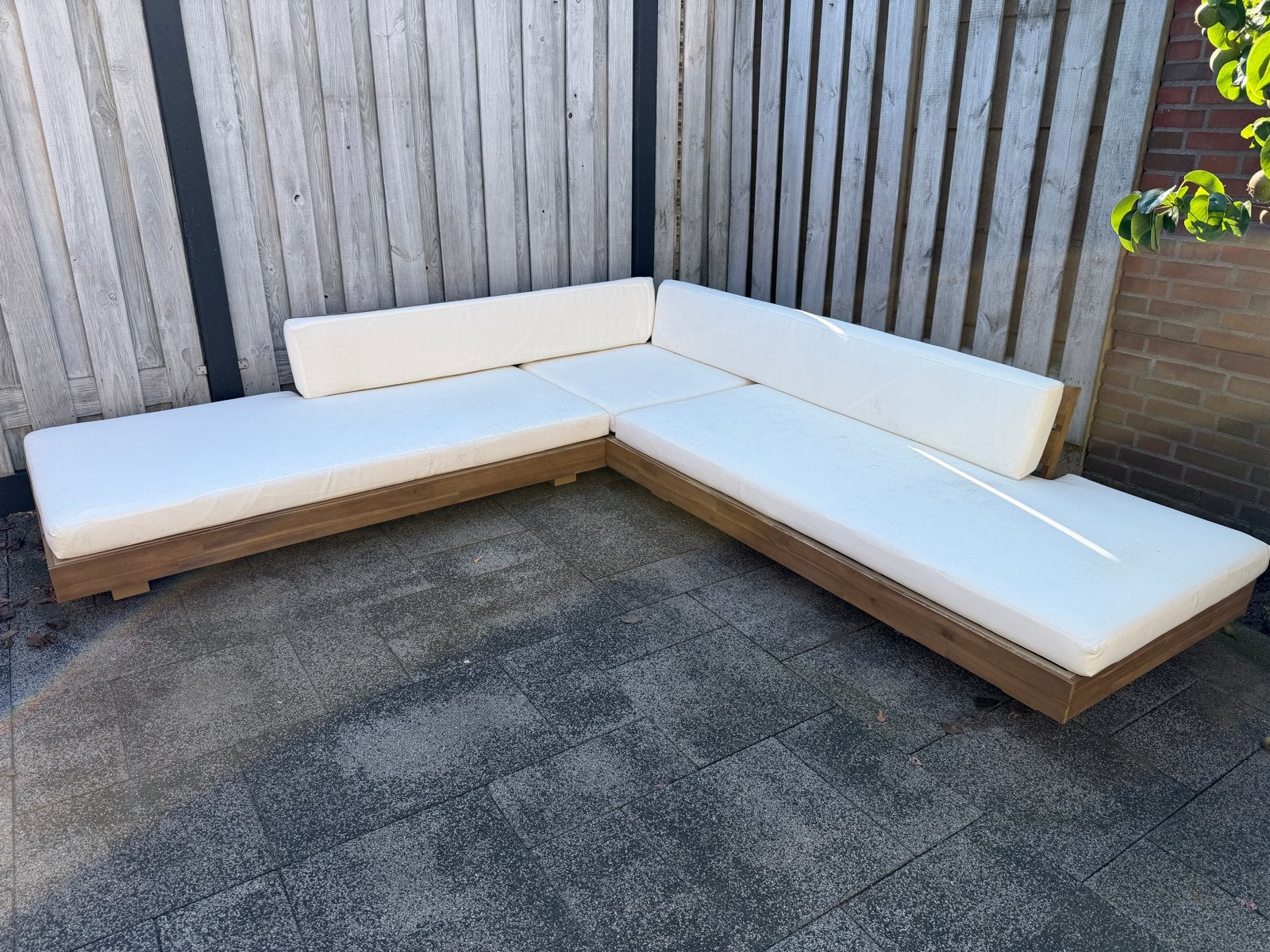 Maison du Monde Loungeset, Ophalen, Gebruikt, 3 zitplaatsen, Loungeset