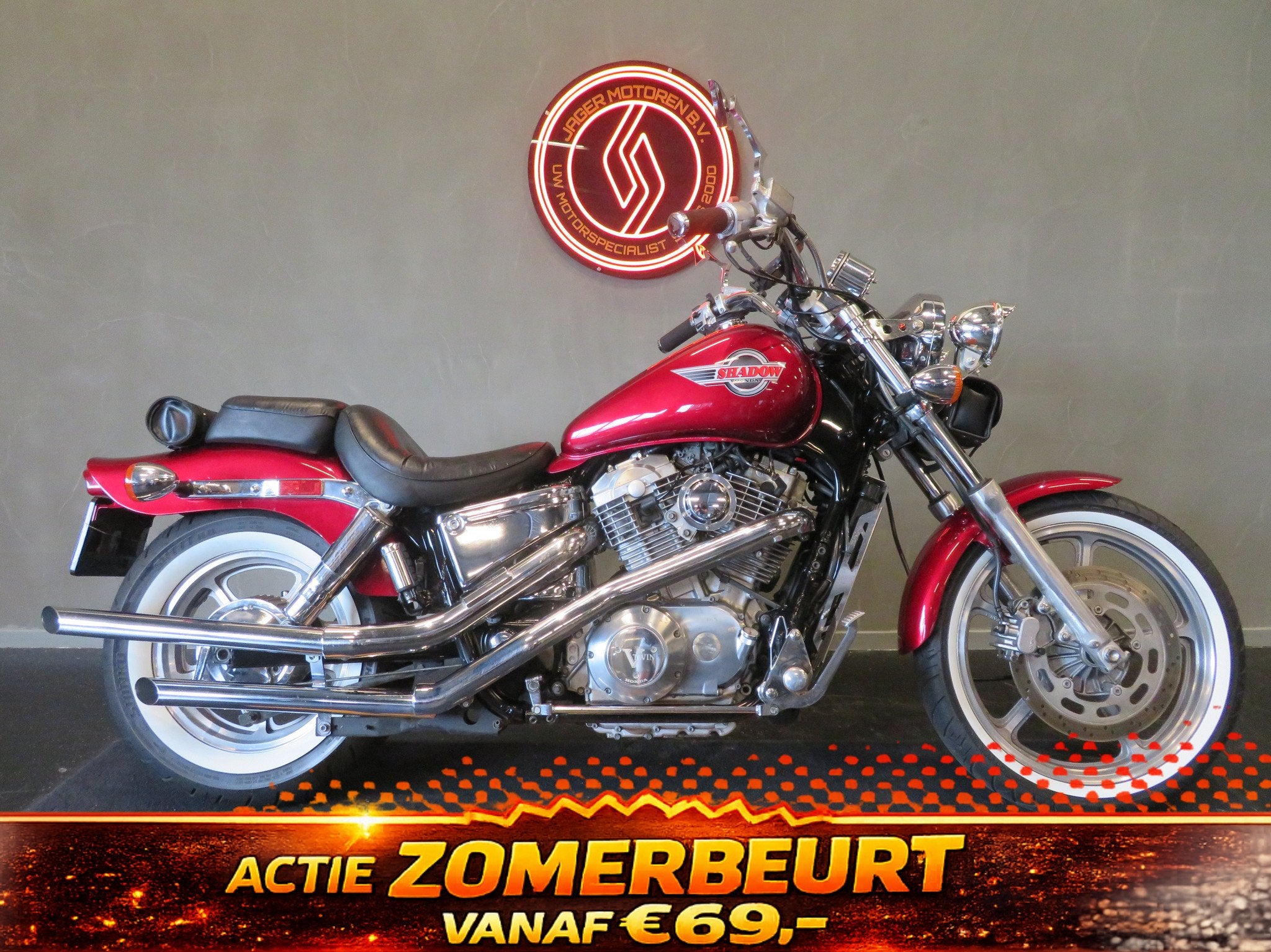 Honda VT 1100 SHADOW CHOPPER HISTORIE! (bj 1994), Chopper, Bedrijf, 1100 cc