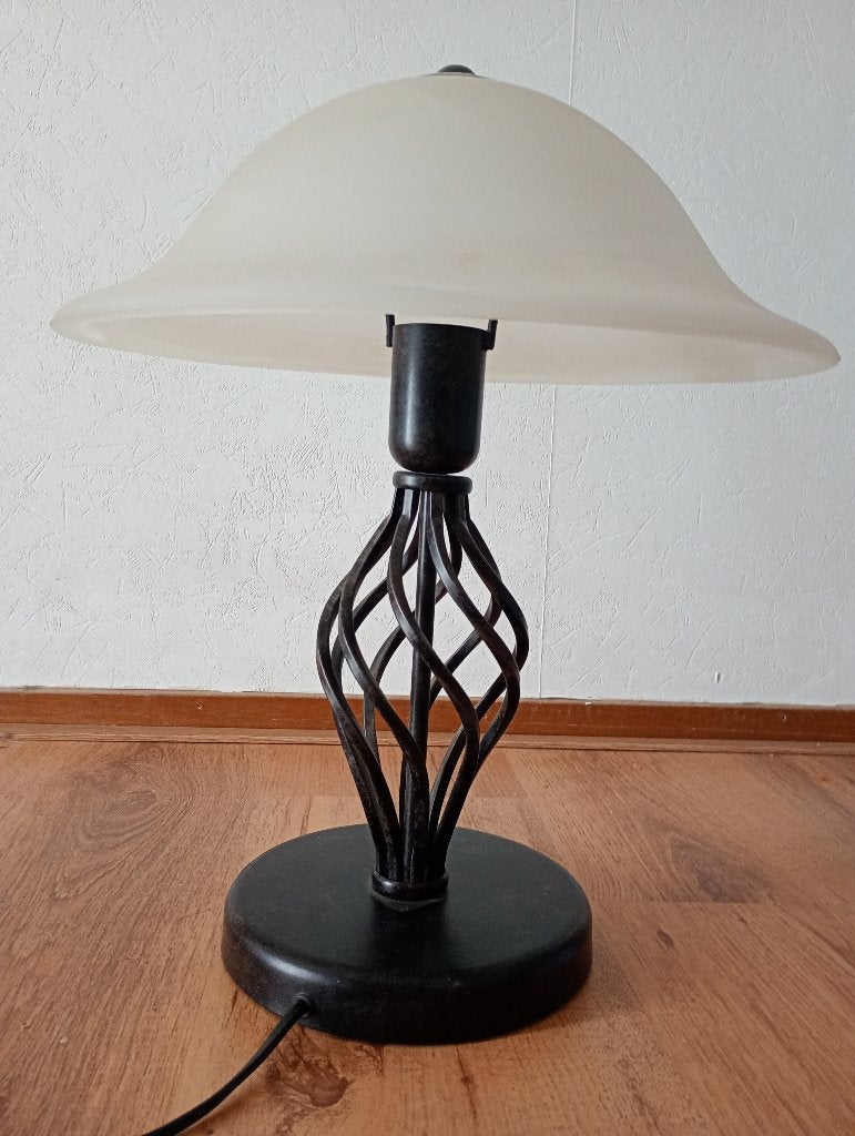 tafel lamp, Ophalen, Zo goed als nieuw, Glas, Modern